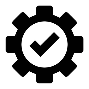 Ayarlar. Web simgesi basit illüstrasyon