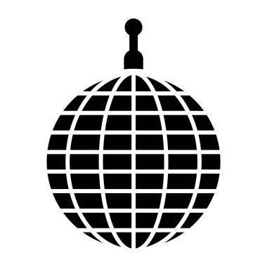 küreli küre, vektör illüstrasyonu