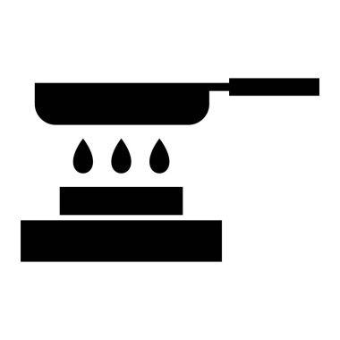 Mutfak gereçleri simgesi. Web için basit su musluğu vektör simgeleri çizimi