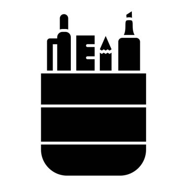 Siyah ve beyaz arkaplanın izole edilmiş grafik ögesinin gösterimi