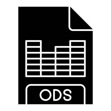 dosya biçimi simgesi, vektör illüstrasyonu