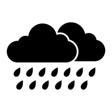 hava tahmini ikon vektör illüstrasyon tasarımı