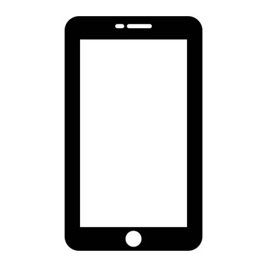 Cep telefonu. Basit resimleme