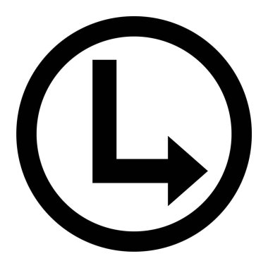 Ok. Web simgesi basit tasarım