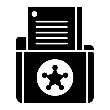 Hukuk ve adalet sembolünün vektör illüstrasyonu. İnternet için sigorta ve siber hisse tabelaları.