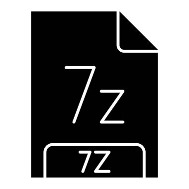 dosya biçimi simgesi, vektör illüstrasyonu