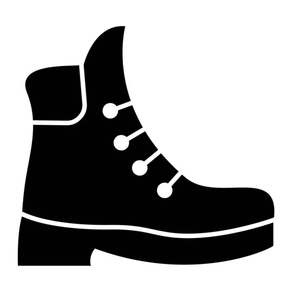 Zapato Icono Web Ilustración Simple — Vector de stock