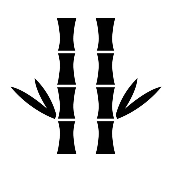 Bambustopf Symbol Vektorillustration — Stockvektor