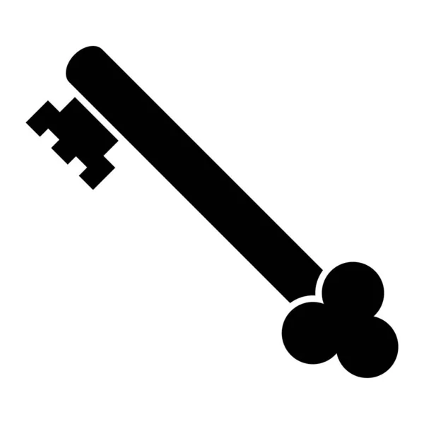 Key Web Icon Simple Illustration — Stock Vector