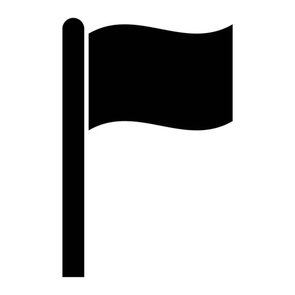 旗のアイコンベクトルイラスト — ストックベクタ