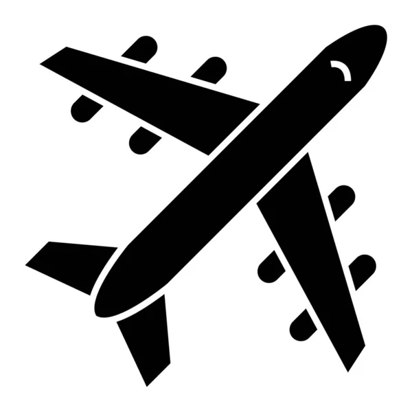 Airplane Flying Plane Icon Vector Illustration Graphic Design — Stock Vector
