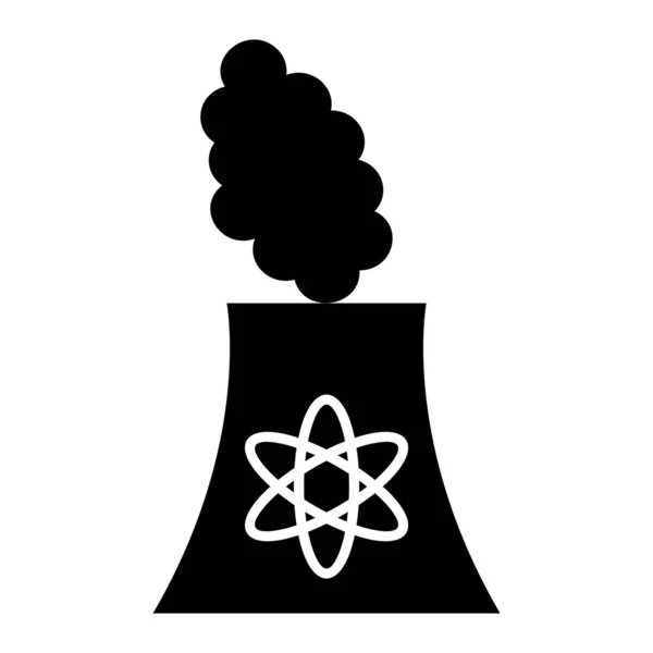 原子力エネルギーのアイコン ベクトル図 — ストックベクタ