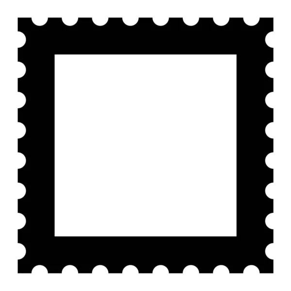 Vector Illustration Frame Rectangle Stamp — Stock Vector