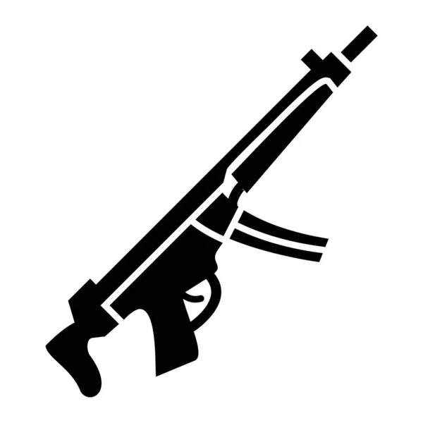 Silah Simgesinin Vektör Illüstrasyonu — Stok Vektör