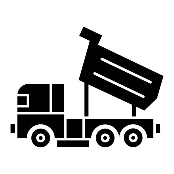 Lkw Web Symbol Einfache Illustration — Stockvektor