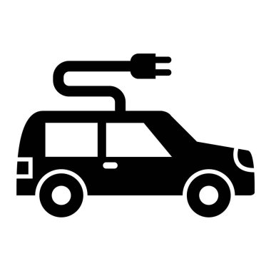 araba simgesi vektör illüstrasyonu