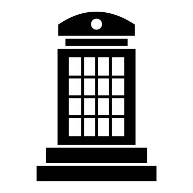 kule simgesi basit bir şekilde izole edilmiş arkaplan