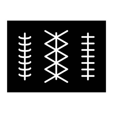 Beyzbol. Web simgesi basit illüstrasyon