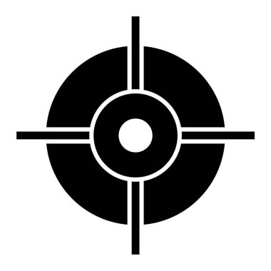 hedef simge vektör illüstrasyonu