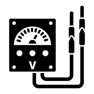 elektrik prizi simgesi. vektör illüstrasyonu