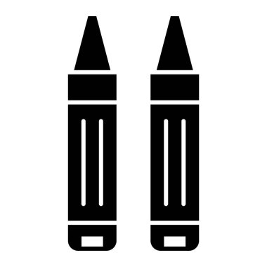 Kalem. Web simgesi basit illüstrasyon