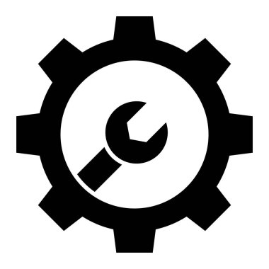 Ayarlar. Web simgesi basit tasarım