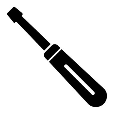 Tornavida. Web simgesi basit illüstrasyon