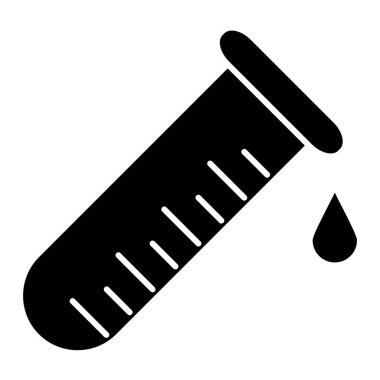 Test tüpü. Basit resimleme