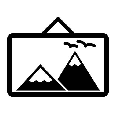 Görüntü. Web simgesi basit illüstrasyon