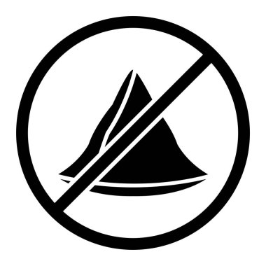 Bir çember simgesinin vektör illüstrasyonu