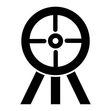 Hedef. Web simgesi basit illüstrasyon