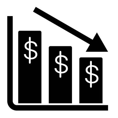 Finansal tablo. Web simgesi