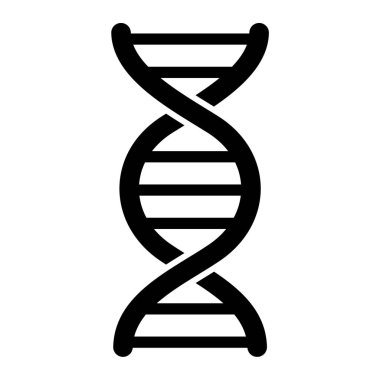 DNA simgesi vektör illüstrasyonu