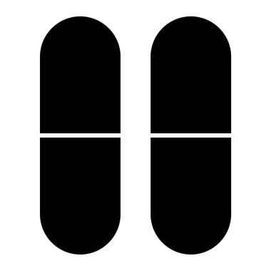 Haplar. Web simgesi basit illüstrasyon