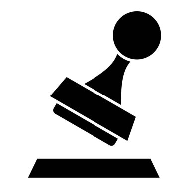 Damga simge vektör çizim