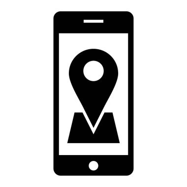 GPS konumu. Basit tasarım