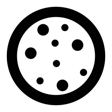 pizza. Web simgesi basit illüstrasyon