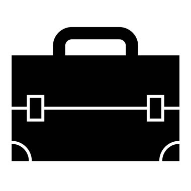 evrak çantası ikonu vektör illüstrasyonu