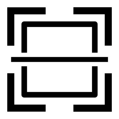 siyah ve beyaz vektör çizimi