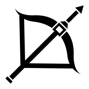 Bir yayın vektör illüstrasyonu