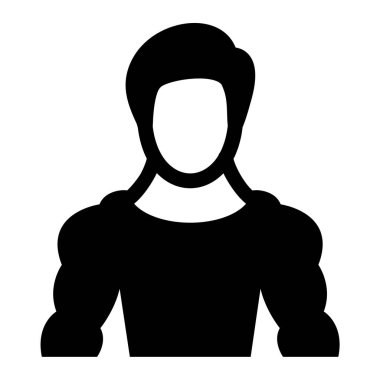 Erkek avatar. Web simgesi