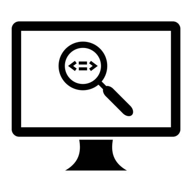 seo simge vektör illüstrasyonu