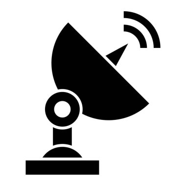 Uydu anteni. Basit resimleme