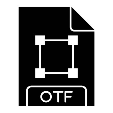 dosya biçimi simgesi, vektör illüstrasyonu