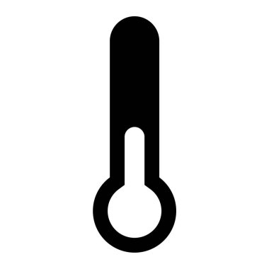 Termometre. Web simgesi basit tasarım