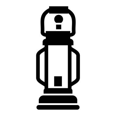 gas burner icon. simple illustration of beer bottle vector icons for web