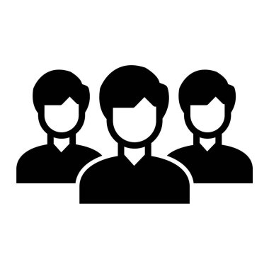 insanlar simge vektör illüstrasyonu