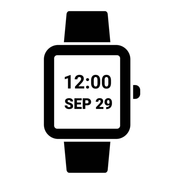 Smart Watch Simple Vector Icon — Vettoriale Stock