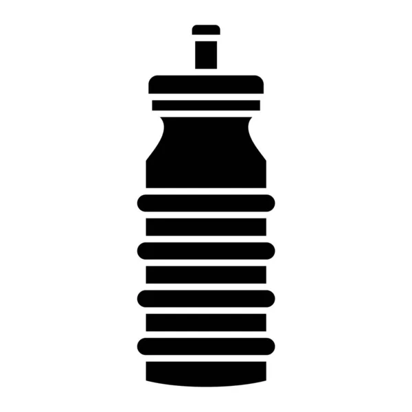 Εικονίδιο Μπουκάλι Νερό Απλή Απεικόνιση Των Εικονιδίων Διάνυσμα Μπύρα Αναδευτήρα — Διανυσματικό Αρχείο