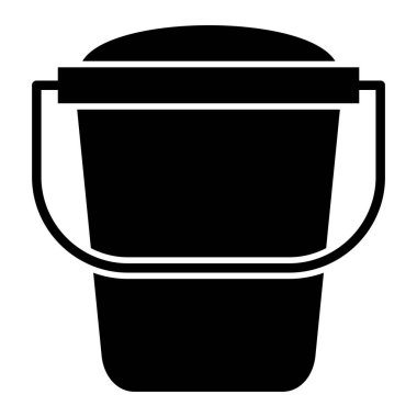 Kova. Web simgesi basit tasarım